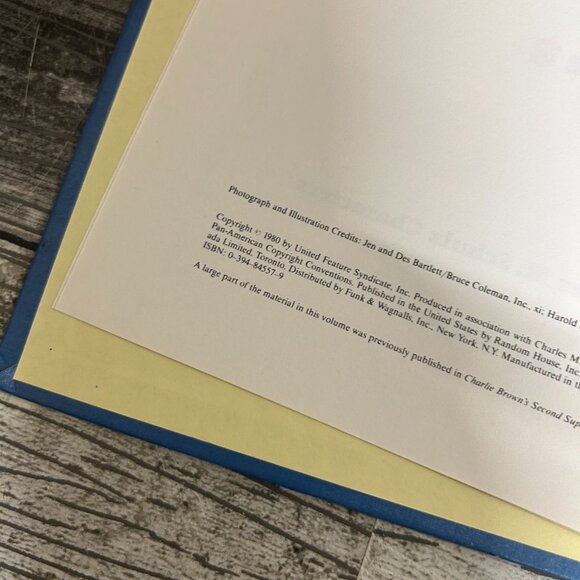 1980s Charlie Brown's Cyclopedia Featuring Stars and Planets Book Volume 8 - Picture 8 of 9